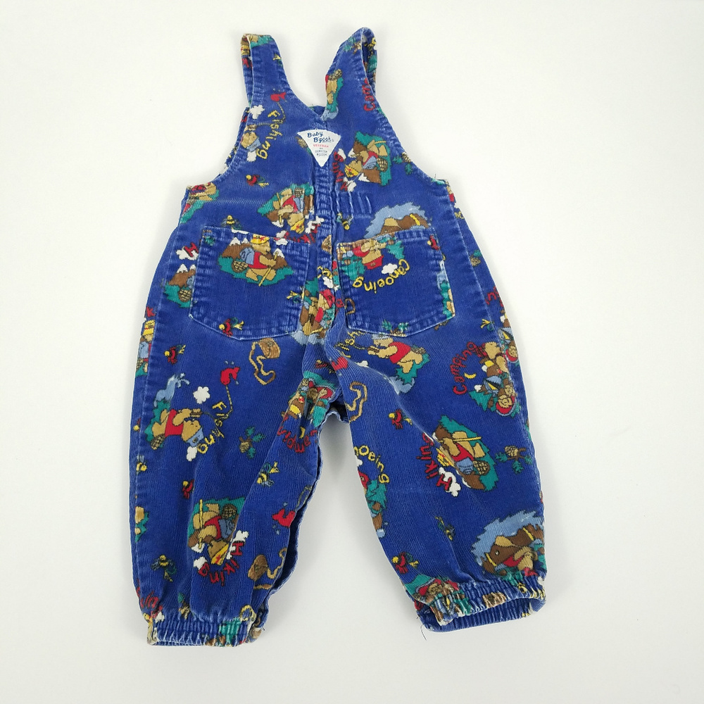 Vintage OSHKOSH B'GOSH 12M BABY OVERALLS_2